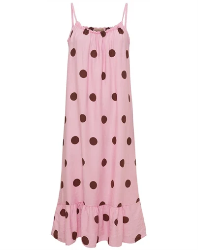 Marta Du Chateau - MDCLuliana Kjole - Pink